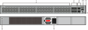 HUAWEI S5735-L48PN4XE-A-V2 (48*10M/100M/1G/2.5GE BASE-T PORTS, 4*10GE SFP+ PORTS, 2*12GE STACK PORTS, POE+, 828W POE, 1*1000W AC POWER)