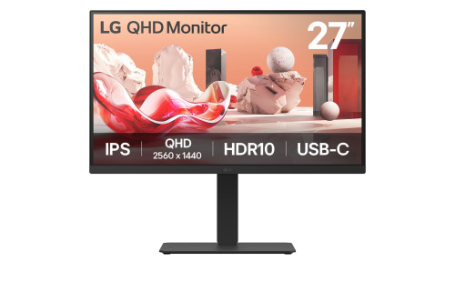MONITOR LG, 27 PULGADAS, 27BA75QB-B.AEU, 68,6 CM, 2560 X - Imagen 2