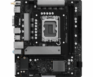 PLACA ASROCK H810M-X WIFI,INTEL,1851,H810,2DDR5,128GB,VGA+HD