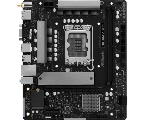 PLACA ASROCK H810M-X WIFI,INTEL,1851,H810,2DDR5,128GB,VGA+HD