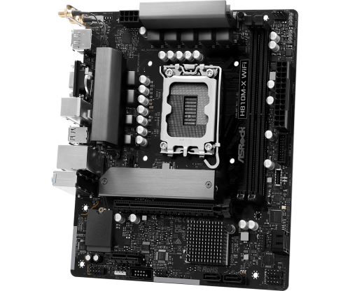PLACA ASROCK H810M-X WIFI,INTEL,1851,H810,2DDR5,128GB,VGA+HD - Imagen 4