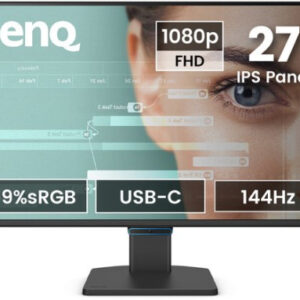 MONITOR BENQ GW2790C (9H.LNPLB.QBE) 27” 1080P FHD 144HZ IPS EYE-CARE, USB-C, CERTIFICADO TUV