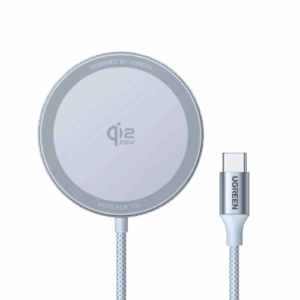 Ugreen MagFlow Smartphone Gris USB Cargador inalámbrico Auto