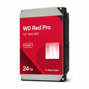 QNAP WD, HDD, RED PRO, SATA III, 3.5-INCH, 24TB, WD241KFGX
