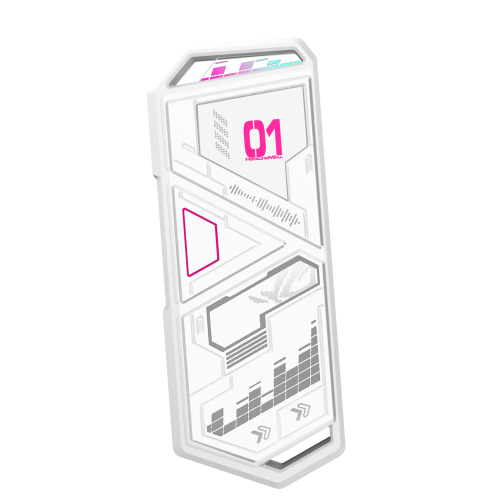 ASUS ROG Strix Arion Hatsune Miku Edition Caja externa para unidad de estado sólido (SSD) Blanco M.2 - Imagen 4