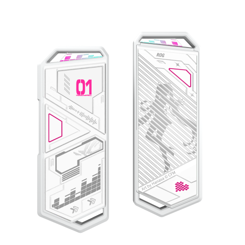ASUS ROG Strix Arion Hatsune Miku Edition Caja externa para unidad de estado sólido (SSD) Blanco M.2 - Imagen 6
