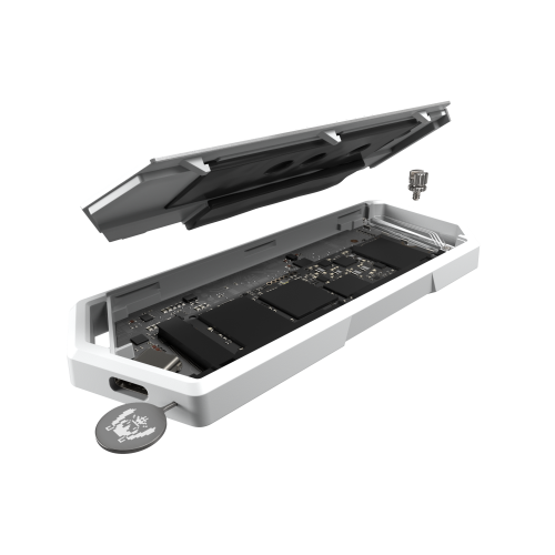 ASUS ROG Strix Arion Hatsune Miku Edition Caja externa para unidad de estado sólido (SSD) Blanco M.2 - Imagen 10