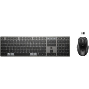 HP Combinación de teclado y ratón inalámbricos recargables multidispositivo 725