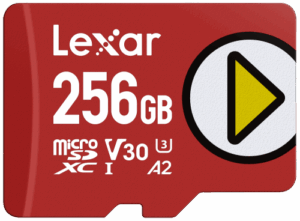 Lexar LMSPLAY256G-BNSNG memoria flash 256 GB MicroSDXC UHS-I