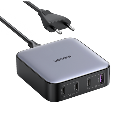 Ugreen Nexode Universal Gris Corriente alterna Carga rápida