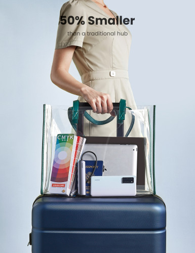 Ugreen 10919 base para portátil y replicador de puertos - Imagen 8