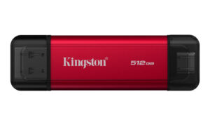 Kingston Technology 512GB Dual USB-A/C Portable SSD, Up