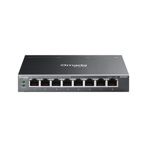 TP-Link Omada ES208GP switch Gestionado L2 Gigabit Ethernet