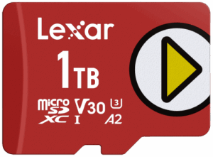Lexar LMSPLAY001T-BNSNG memoria flash 1 TB MicroSDXC UHS-I