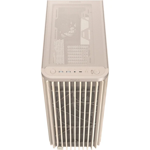 CAJA ASUS PROART PA401 WOOD TG PWM BEIGE - Imagen 2