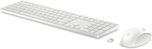 HP Combo de teclado y ratón inalámbricos 650, blanco