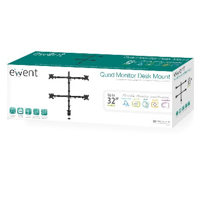 Ewent EW1514 soporte de mesa para pantalla plana 81,3 cm - Imagen 4