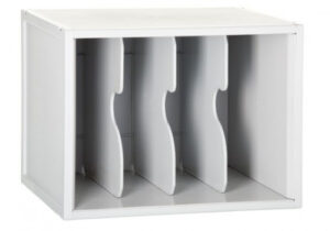 MÓDULO ARCHISYSTEM CON 3 SEPARADORES VERTICALES 356X474X362