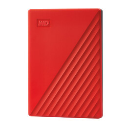 Western Digital My Passport disco duro externo 2000 GB Rojo