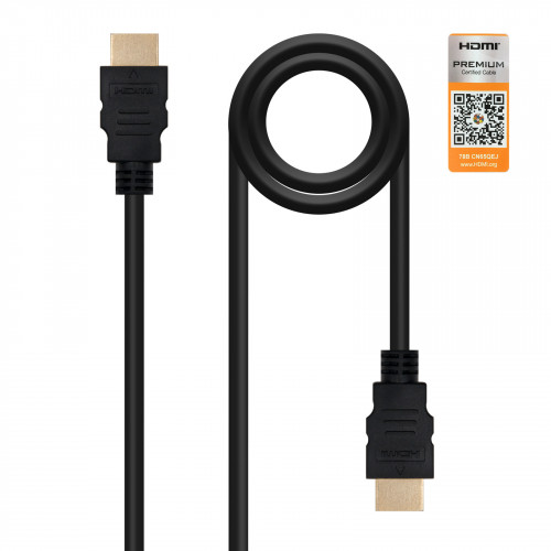 Nanocable HDMI V2.0, 3m cable HDMI HDMI tipo A (Estándar) - Imagen 2