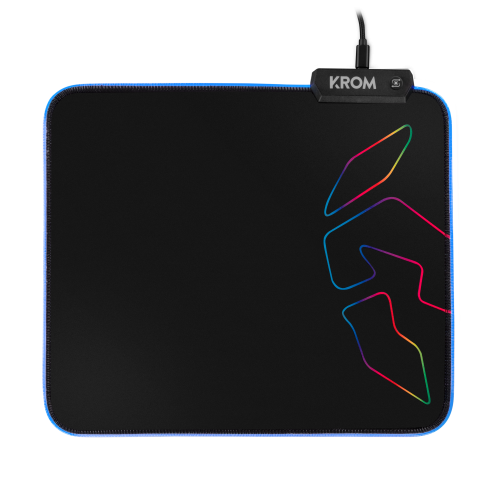 Krom Knout RGB Negro Alfombrilla de ratón para juegos - Imagen 4