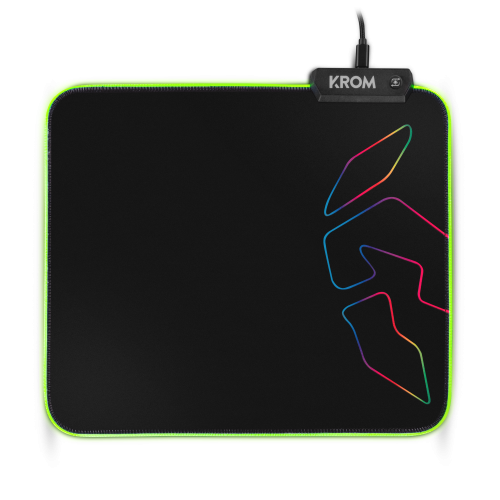 Krom Knout RGB Negro Alfombrilla de ratón para juegos - Imagen 7
