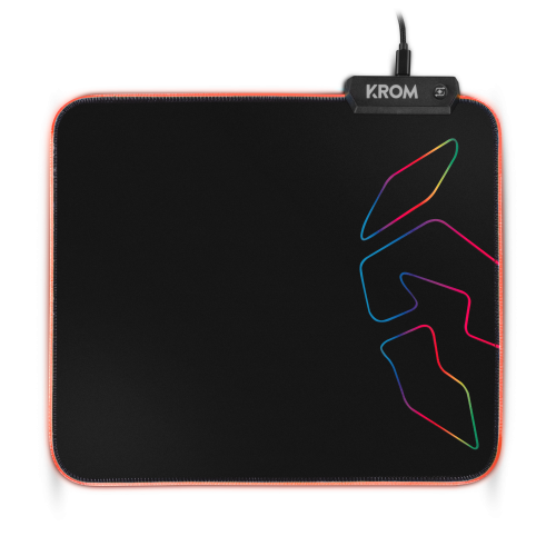 Krom Knout RGB Negro Alfombrilla de ratón para juegos - Imagen 9