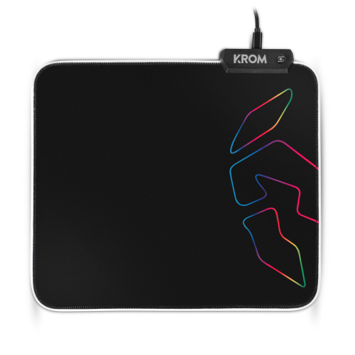 Krom Knout RGB Negro Alfombrilla de ratón para juegos - Imagen 11
