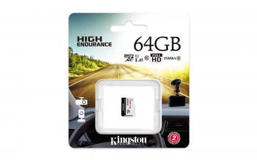 Kingston Technology High Endurance memoria flash 64 GB Micro - Imagen 4
