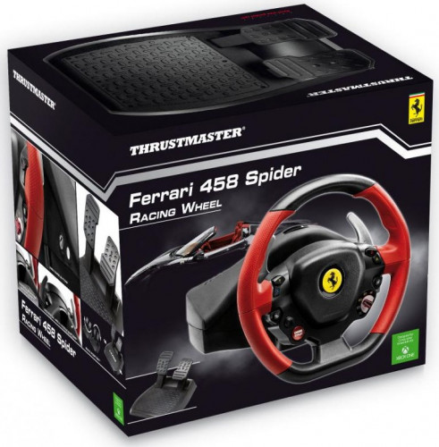 THRUSTMASTER VOLANTE + PEDALES FERRARI 458 SPIDER PARA XBOX - Imagen 5