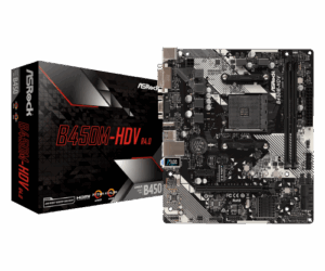 Asrock B450M-HDV R4.0 Zócalo AM4 Micro ATX AMD B450