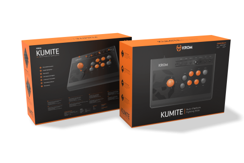 Krom Kumite Panel de mandos tipo máquina recreativa PlayStation 4,Playstation,Playstation 3,Xbox One Analógico/Digital USB Negro - Imagen 8