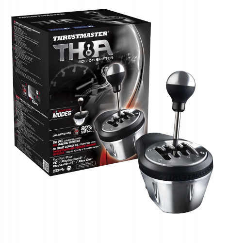 THRUSTMASTER PALANCA DE CAMBIO TH8A SHIFTER ADDON PARA PS3/PS4/PC/XBOX ONE (4060059) - Imagen 6