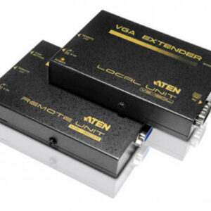 Aten VE150A extensor audio/video Transmisor y receptor de señales AV Negro