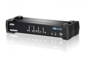 Aten CS1784A interruptor KVM Negro