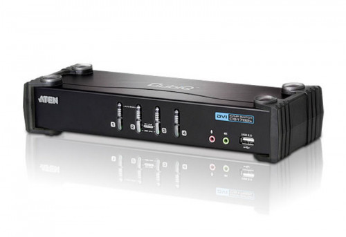 Aten CS1764A interruptor KVM Negro - Imagen 2