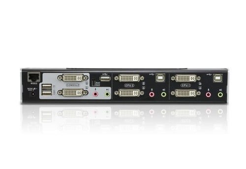Aten CS1642A interruptor KVM Montaje en rack Negro, Plata - Imagen 4
