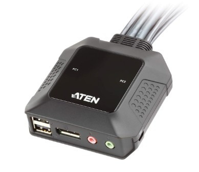 Aten CS22DP interruptor KVM Negro - Imagen 3