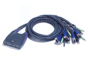 Aten CS64US interruptor KVM Azul