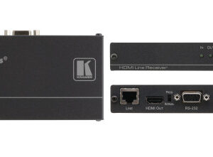 Kramer Electronics TP-580R Receptor AV Negro