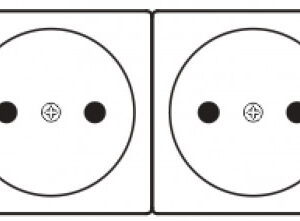 Kramer Electronics TS-2DE toma de corriente