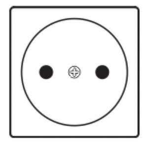 Kramer Electronics TS-1DE toma de corriente