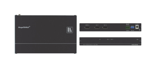 Kramer Electronics VM-2H2 amplificador de línea de video Negro - Imagen 2