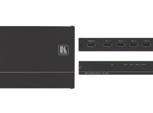 Kramer Electronics VM-4H2 amplificador de línea de video Negro