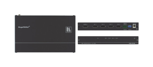 Kramer Electronics VM-4H2 amplificador de línea de video Negro