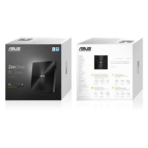 ASUS ZenDrive U9M unidad de disco óptico Negro DVD±RW - Imagen 7