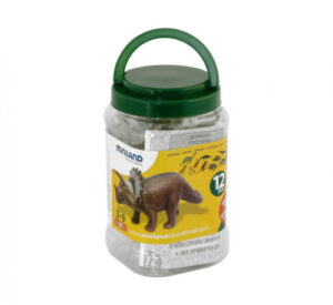 JUEGO DINOSAURIOS 12 FIGURAS MINILAND 25610