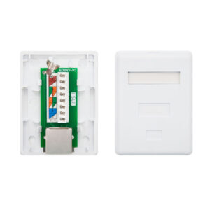 Nanocable ROSETA DE SUPERFICIE PARA RJ45 CAT.6 FTP 1 TOMA