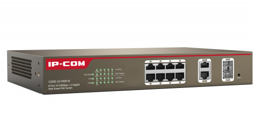 IP-COM Networks S3300-10-PWR-M switch Gestionado L2 Fast - Imagen 2