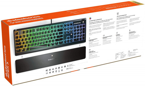 TECLADO STEELSERIES - APEX 3 - Imagen 2